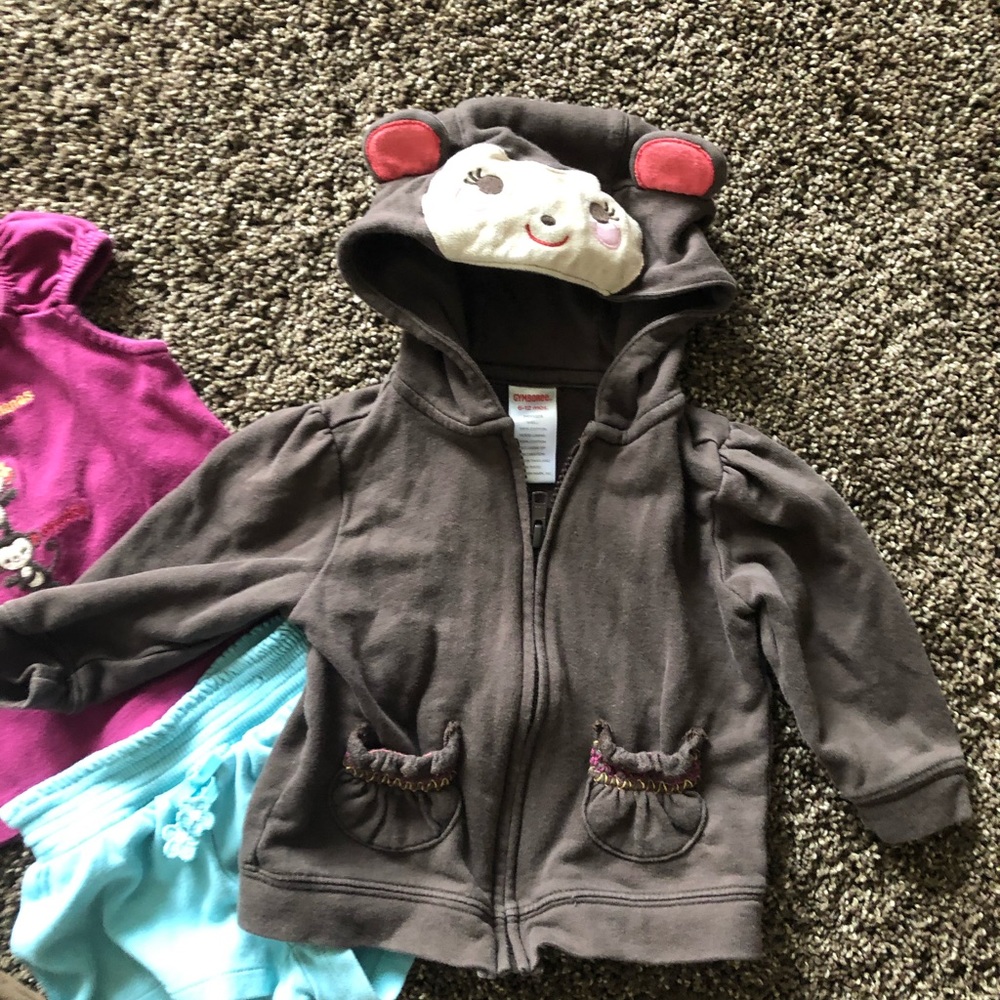 Gymboree monkey bundle size 6-12 months - Picture 2 of 4
